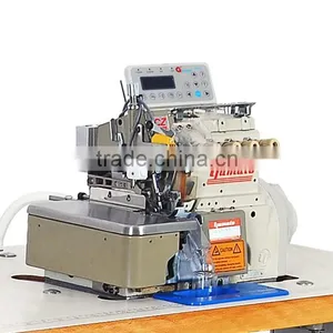 Microcomputer DD Motor&automatic Induction Pneumatic Suction Trimming Device for YAMATO Overlock Machine thumbnail-1