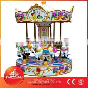 Cheal Sale Indoor Children Games Coin Rides Indoor Kids Merry go Round thumbnail-1