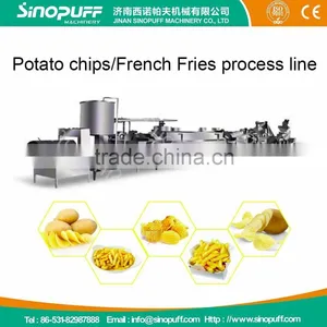 2015 Sinopuff Industrial Automatic Potato Chips Making Machine/Pringle Potato Chips Making Machine thumbnail-1