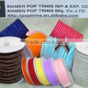 Colourful Nylon Velvet Ribbon thumbnail-1