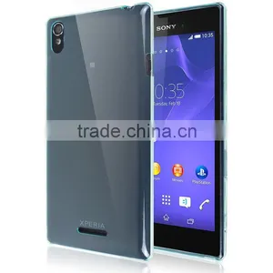Ultra-thin TPU Cases Back Cover Case for Sony Xperia G T3 Hard Back Cover Case thumbnail-2