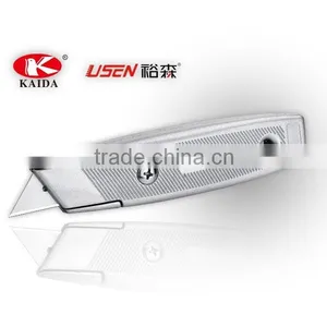 Spare Blade 2pcs Trapezoid Blade Aluminium Alloy Cutter Tool Knife thumbnail-1
