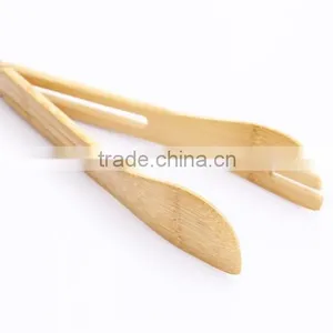 Outdoor Foldable Bamboo Fish Meat Tong thumbnail-2