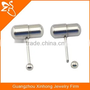 Free Sample Tongue Rings, Penis Pill Tongue Piercing Jewelry,magnetic Vibrating Tongue Ring thumbnail-2