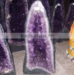 Natural Rock Amethyst Geode thumbnail-1