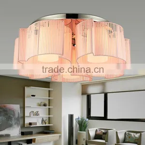 Zhongshan E27/E14 Modern Ceiling Lamp 5730 Fabric LED Ceiling Lights thumbnail-1