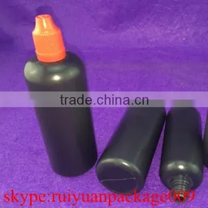 120ml pe Black Dropper Bottles for Vape Juice Supplier Supplier's Choice thumbnail-2