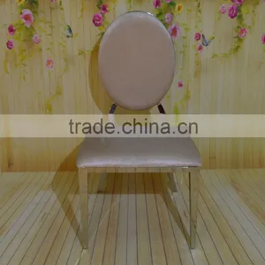 Unique Modern Fashion Stacking SS White Banquet Chair thumbnail-4