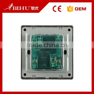 Selling Well All Over the World BIHU Metal Electric Wall Switch 2 Gang Switch thumbnail-2
