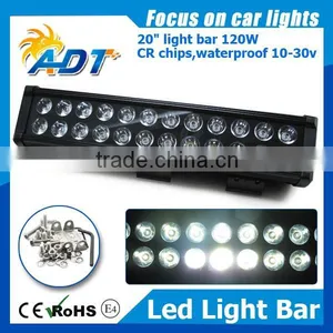 20" 120w Led Work Flood Light Bar IP67 Tractor ATV Offroad Fog LED Worklight thumbnail-1
