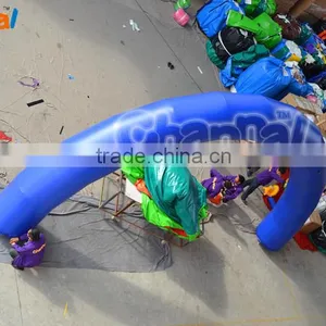 2016 NEW Design Mini Inflatable Rain Bown Blue Racing Arch thumbnail-2