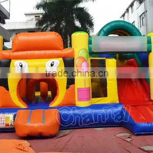 Giant Slide Bouncer Inflatable Super Slide Bouncer Children Playground Combo thumbnail-1