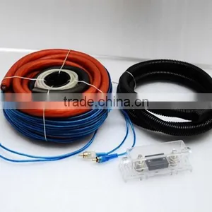 Trade Assurance 0 Gauge Amp Kit Amplifier Install Wiring Complete 0 Ga Installation Cable thumbnail-1
