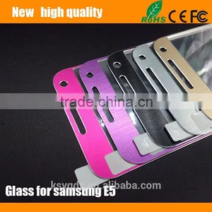 2.5D Color Titanium Alloy Tempered Glass Screen Protector for Samsung E5 thumbnail-3