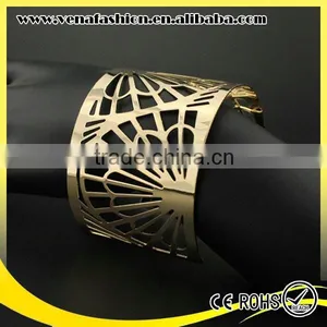 Custom Plain Metal Cuff Bracelet, Blank Cuff Bracelets Wholesale thumbnail-1