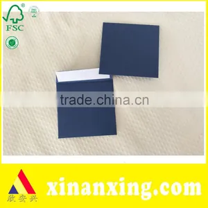 8.5*8.5+2 cm Handmade Square Blue Envelope Made of White Card thumbnail-2