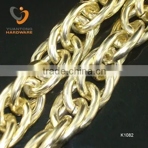 Women Necklace Accessry Chains ,light Gold Color Rope Chain thumbnail-1