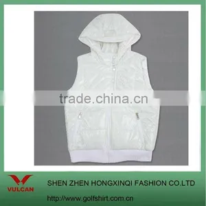 Fashion Casual Wear White Color Vest no Sleeves thumbnail-1