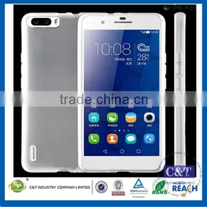 C&T Ultra Thin Slim Clear Crystal TPU Gel Soft Back Skin Case for Huawei Honor 6 Plus thumbnail-2