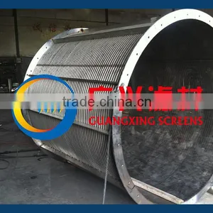 High Quality Wedge Wire Rotary Drum Screen ID1800mm From China Manufacturer thumbnail-1