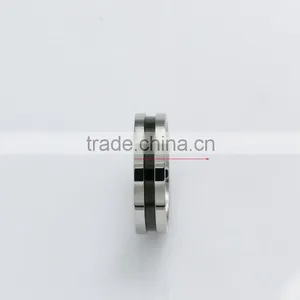 Wholesale 316L Stainless Steel Fashion Wedding Ring Surgical Steel Jewelry thumbnail-3