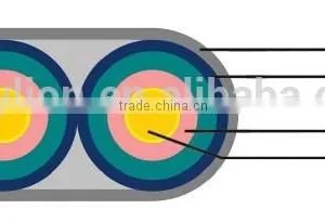 Flat Submersible Pump Cable thumbnail-1