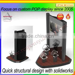 Shenzhen Christmas Gift Bamboo Wood Watch Oem Display thumbnail-5