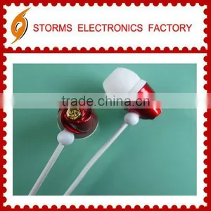 Newest Fashional Stylish Colurful Stereo in Ear Earpiece in Flower Shape thumbnail-1