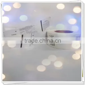 Paper and Pet Laminated Thermal Label Material Rolls for Baggage Tag and Logistic Labels thumbnail-2
