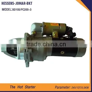 Best Price High Quality Used Starter Alternator for PC200-3 6D105 thumbnail-1