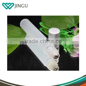 Frosted Colorful Bottle Stainless Metal Roller Ball 10ml Plastic Cobalt Roll on Bottle thumbnail-4