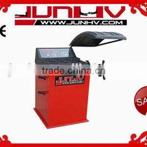 JUNHV Professional Quality and Better Value JH-B96 Car Wheel Balancer Tyre Balancing Machine Used thumbnail-1