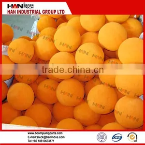 4" 5" 6" Cleaning Sponge Balls for Concrete Pump Delivery Line thumbnail-5