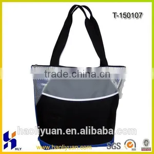 Fldable Non-woven Zipper Tote Bag thumbnail-1
