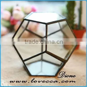 Hot Sale Indoor Plant Glass Terrarium Clear Glass Geometrical Hanging Terrarium-indoor Plant Pot Holders Glass Terrarium thumbnail-4