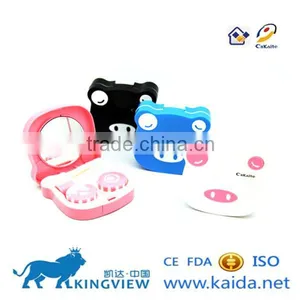 A-908 Lovely Pig Contact Lens Cases thumbnail-3