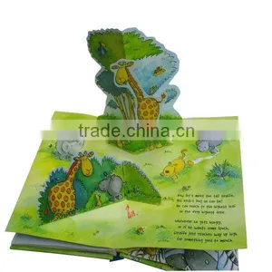 Printed 3D Book,3D Book With Animal World,Kids 3D Book thumbnail-1