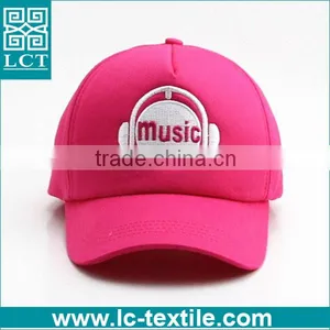 LCTN1898 Wholeasle Pink Music Branded 5 Panel Cotton Structed Polo Cap thumbnail-2