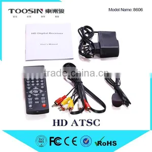 China Supplier Accept OEM Order & Digital TV HD DVB Transmitter MPEG4 Receiver ATSC Set Top Box for North America thumbnail-1