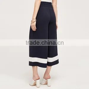 Fashion White Black Working Office Lady Culotte Wide Leg Pants Woman thumbnail-4