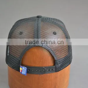 Custom Mesh Fabric 6-panel Cap With Embroidery Logo thumbnail-4