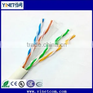Factory Price Cat 6 Unshielded Ethernet Cable , Pure Copper Conductor, UTP, 305M thumbnail-2