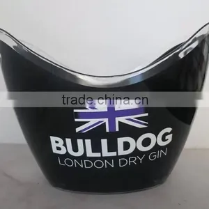 Clear Transparent Acrylic Grey Goose Ice Bucket thumbnail-3