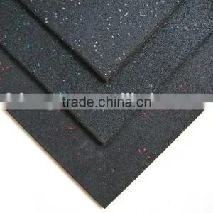 Gym Rubber Flooring Tile 1m*1m thumbnail-1