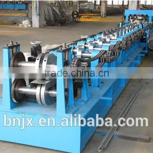 High Speed C Shape Beam Punching & Galvanized Sheet Strip Z Purlin Steel Cold Roll Forming Machine thumbnail-2