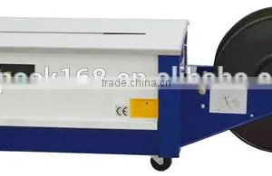 High Table Semi-Automatic Strapping Machine for Carton Sealing thumbnail-2