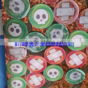 Plastic Token Coin Product Type and Plastic Material Embossed Plastic Token Coins Wash Shop Game Token thumbnail-1