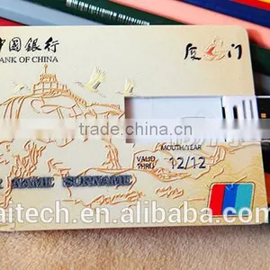 Business Trip Usb Flash 2015 Full Capacity Flash Drive Credit Card Usb Flash Drive thumbnail-3