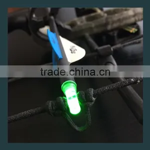 New Lighted Nock Bowstring Activated Different Color for Carbon Arrow Bow Hunting thumbnail-3