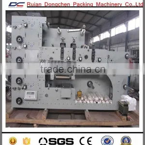 320 Paper or Plastic Adhesive Label Flexographic Printing Machine thumbnail-1